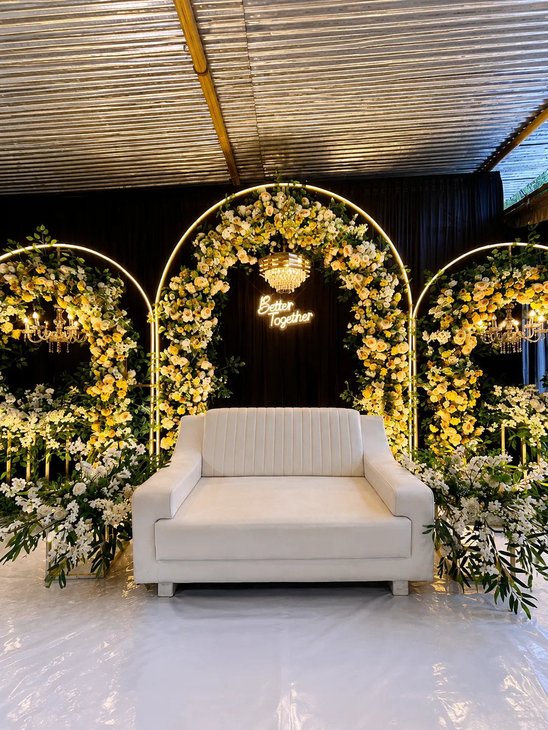Engagement Stage Close Up, Engagements, Lobo Events Karkala
