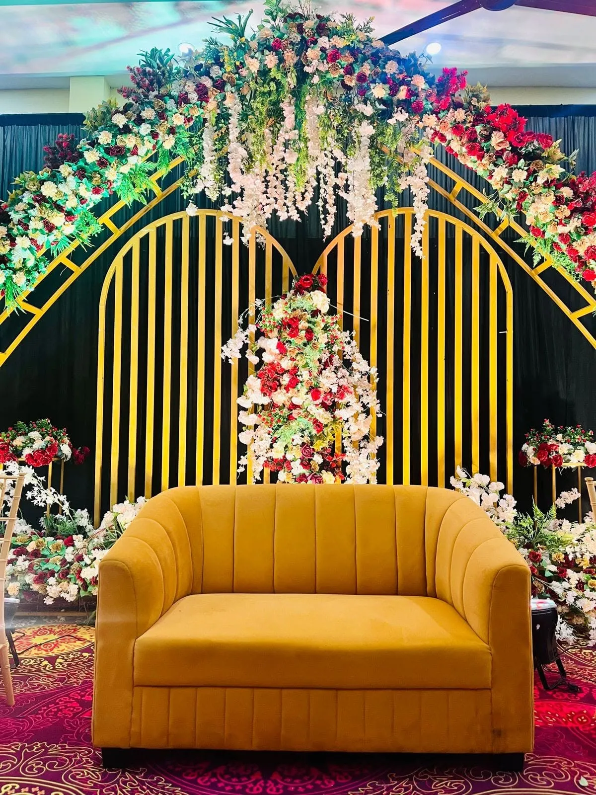 Beautiful Stage, Wedding Moments, Lobo Events Karkala