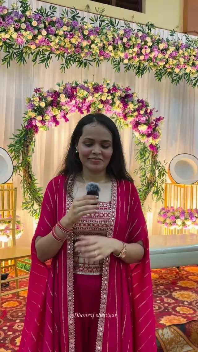 Roce Stage Mc, Roce Ceremony, Lobo Events Karkala