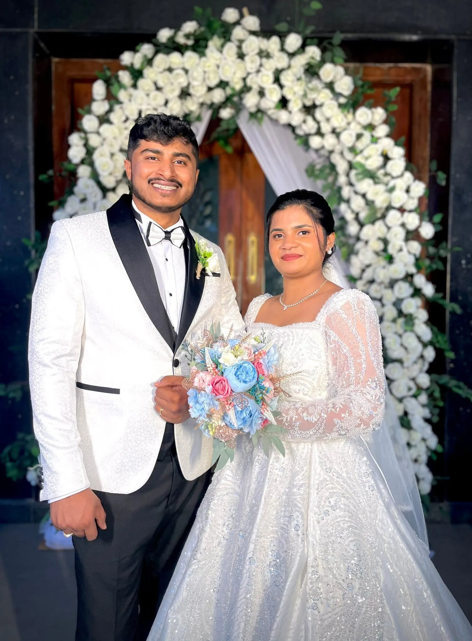 Church Wedding Couple, Wedding Moments, Lobo Events Karkala