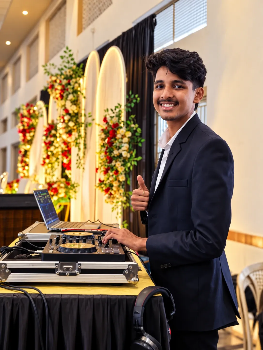 DJ Suit Floral Stage, DJ Nights & Live Shows, Lobo Events Karkala