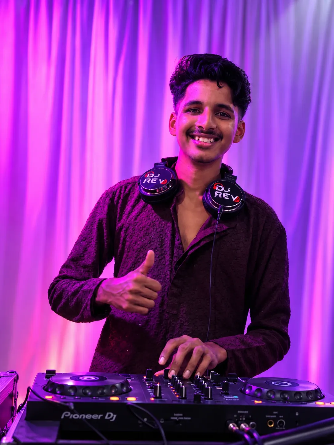 DJ Purple Drape Console, DJ Nights & Live Shows, Lobo Events Karkala