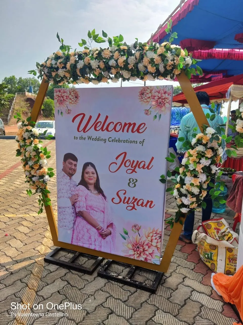 Js Wedding Flex Banner, Wedding Moments, Lobo Events Karkala