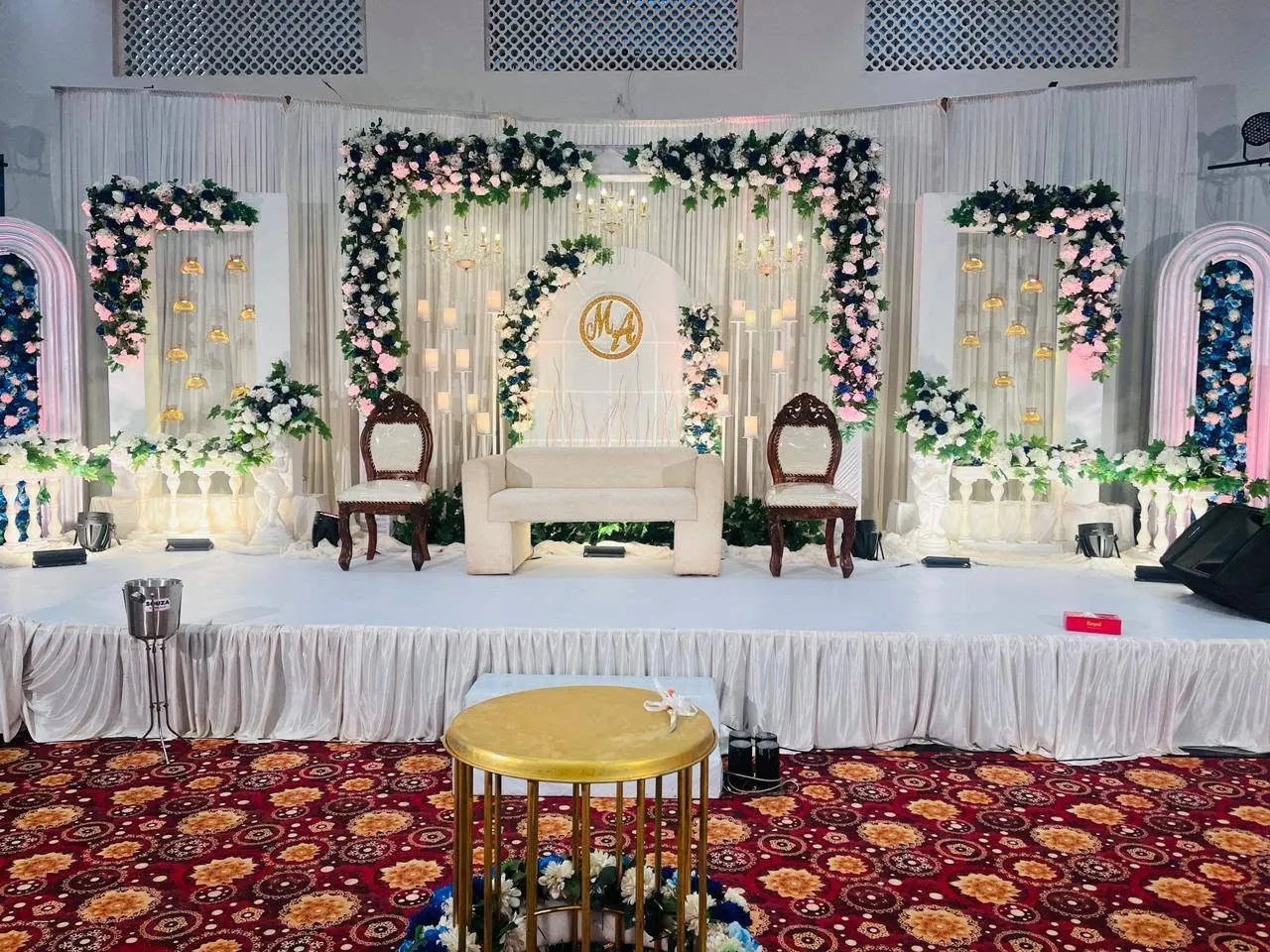 Ma Wedding Stage, Wedding Moments, Lobo Events Karkala