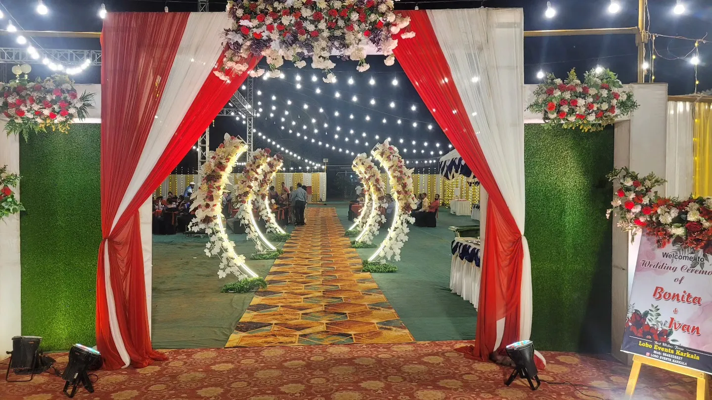 Marriage Entrance, Wedding Moments, Lobo Events Karkala