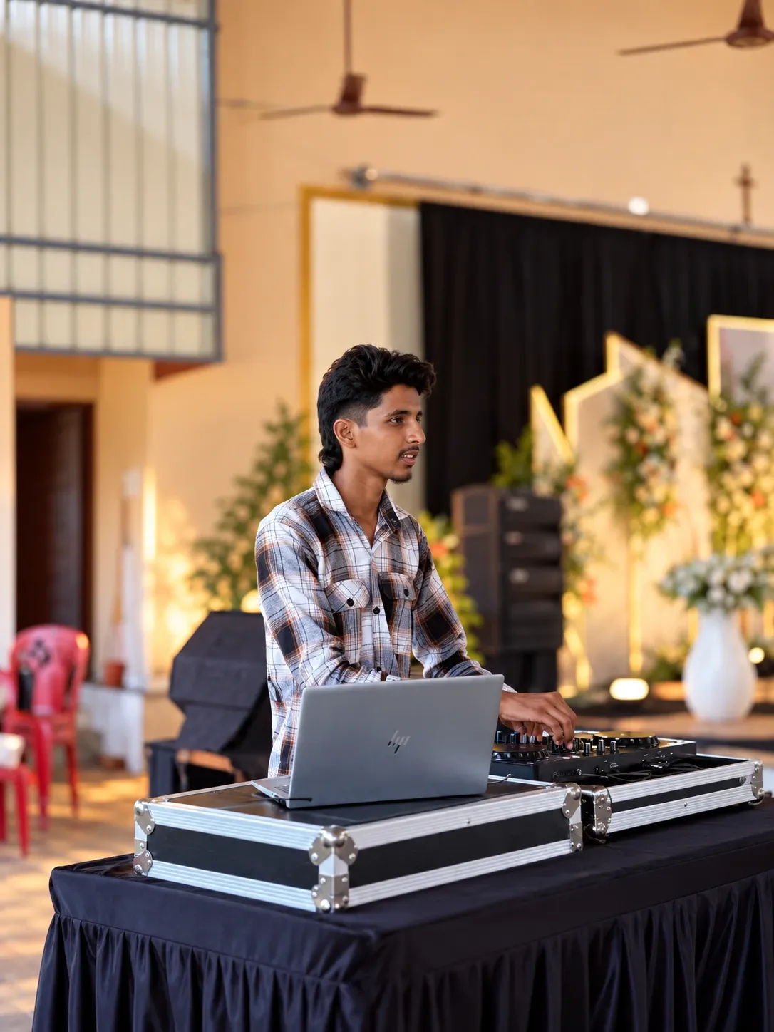 DJ Hall Stage Setup, DJ Nights & Live Shows, Lobo Events Karkala