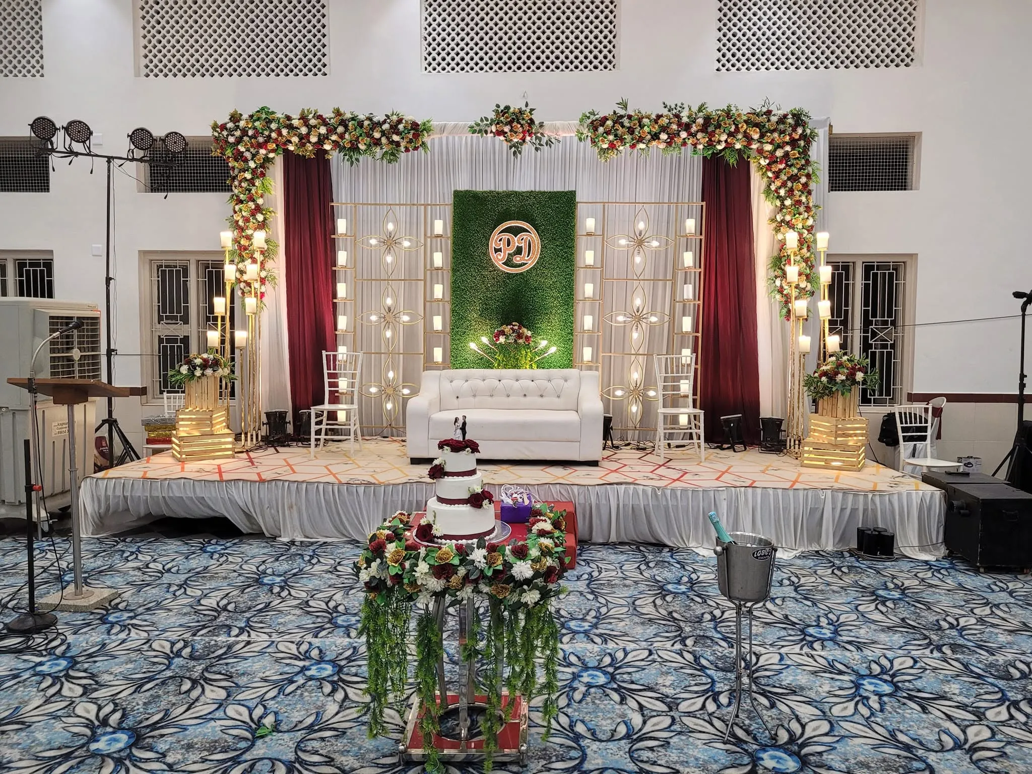 Pd Wedding Stage, Wedding Moments, Lobo Events Karkala