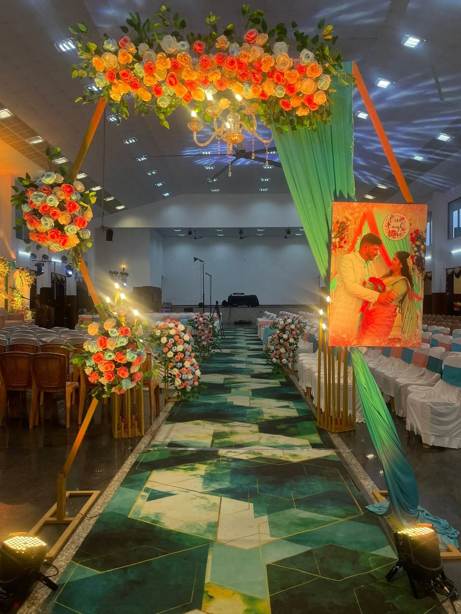 Simple Entrance, Wedding Moments, Lobo Events Karkala
